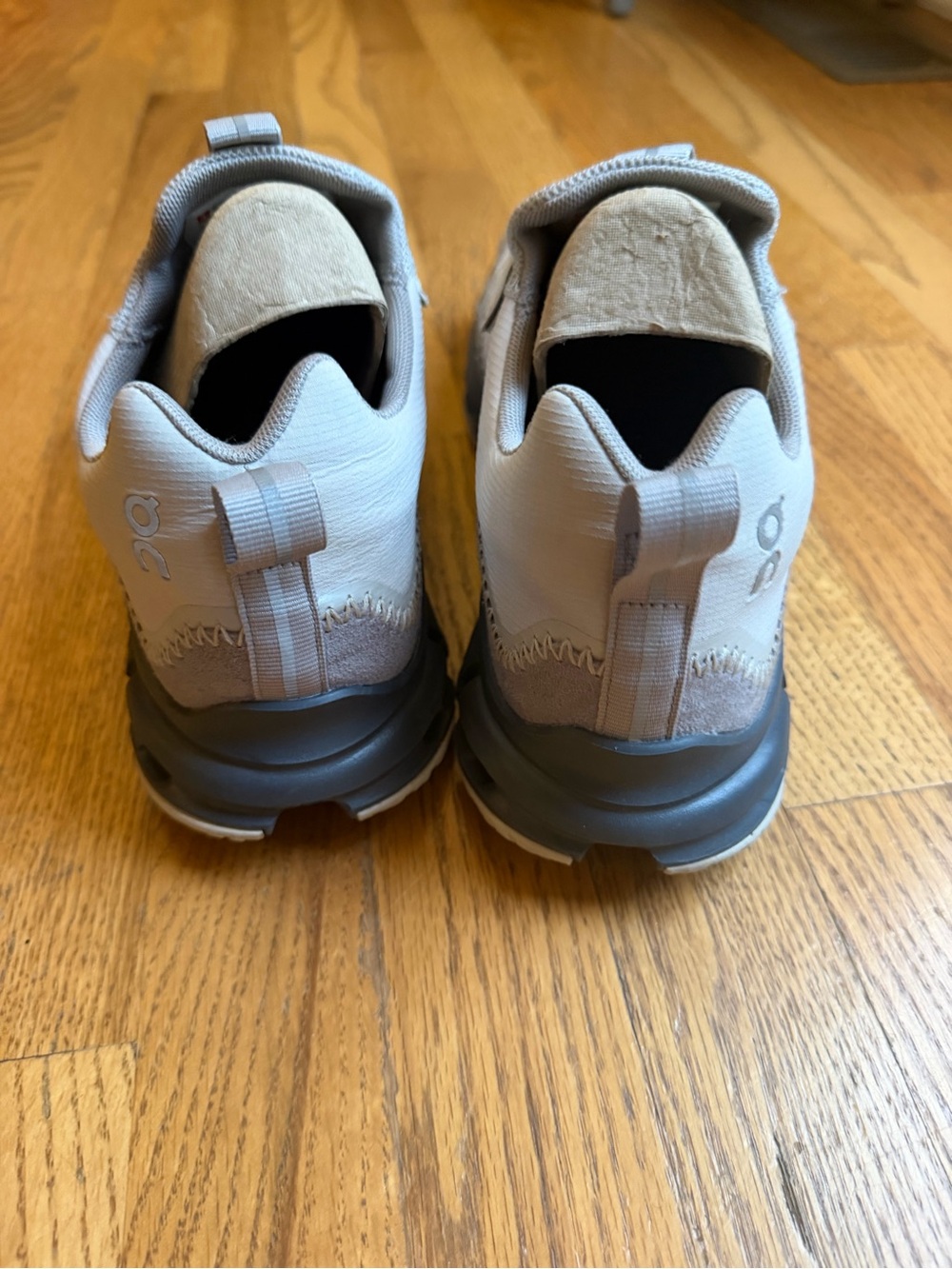 Men's ONcloudway Pearl Fog Casual trail running Sneakers - Taupe/Gray - Picture 3 of 6